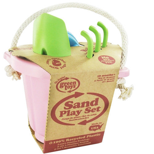 The Original Green Toys Sand Play Set, Pink - 1 Ea